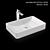 Jacob Delafon VOX - Double Sink & Mixer 3D model small image 1