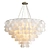 Luxury Chandelier Collection: Capiz, Nimbus, Shade & Glass Leaf 3D model small image 2