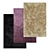 Luxury Carpets Set for Stunning Interiors 3D model small image 1