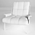 Japanese-inspired Daiki Armchair 3D model small image 5