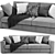 Sleek Sitka Sofa - Modern Design 3D model small image 3