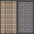 Elegant 2D Wall Panel Set 3D model small image 2