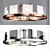 Modern Pink Chandelier: Kebo Glam 3D model small image 1