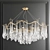 Luxurious Water Droplets Chandelier 3D model small image 3