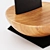 Elegant Solo Chair: Designer Creation 3D model small image 4