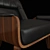 Modern Brazilian Leather Chair 3D model small image 4