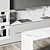 Modern Kitchen Model: 3dsmax2014 & V-ray 3D model small image 2