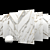 Macchia Vecchia Marble Set: Museum-Quality Elegance 3D model small image 4