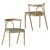 Sleek Dining Chair Set 05 3D model small image 1