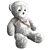 Soft & Furry Teddy Bear 3D model small image 2