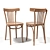 Sleek Set: Thonet & Ikea Chairs 3D model small image 4
