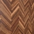 Luxury Walnut Wood Parquet Tiles 3D model small image 2