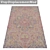 Luxury Textured Carpets Set 3D model small image 3