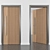 Sleek Entry Door: Modern Design 3D model small image 2