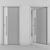 Sleek Entry Door: Modern Design 3D model small image 3