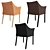 Elegant Minimalist CAP Chair 3D model small image 4