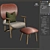 Ethnic Poly Mesh Armchair 3D model small image 2