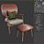 Ethnic Poly Mesh Armchair 3D model small image 4