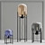 RUI LED Floor Lamp with Stained Glass Shade 3D model small image 1