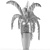 Exotic Palm Tree: House Plant 41 3D model small image 5