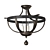 Bronze Ceiling Light: Vintage Elegance 3D model small image 1