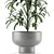 Exotic Palm Tree Pot - Single Plant 12 3D model small image 3