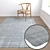 High-Quality Carpet Set for Interior Design 3D model small image 5