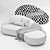 Modern Curve Sofa by Patrick Naggar 3D model small image 5