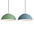 AJ Royal Pendant Lamp - Stylish Design 3D model small image 3