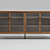 Dowry II Walnut Bookcase 3D model small image 2