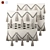 Trendy Tassel Cushion: V-Ray & Corona Materials, Real-World Scale 3D model small image 1