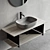 Scarabeo Slide Vanity Unit Set: Stylish & Functional 3D model small image 2