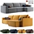 Loft Corner Sofa - Endless Comfort 3D model small image 1