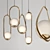 Lampatron Hoop Drop: Versatile Designer Chandelier 3D model small image 6