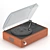 Vintage Vinyl Record Player 3D model small image 7