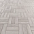 Versatile Laminate Flooring: Standard, Herringbone, Basket Weave 3D model small image 4