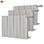 PIANOFORTE Bimetal Radiator: Elegant and Efficient 3D model small image 2