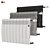 BILINER Bimetal Radiator: Sleek & Efficient 3D model small image 1