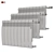 BILINER Bimetal Radiator: Sleek & Efficient 3D model small image 2