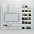 Versatile TV Shelf - Organize Your Entertainment Space 3D model small image 3