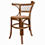 Natural Rattan Chair 3D model small image 1