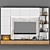  Sleek TV Stand: Modern Design, 70 3D model small image 1