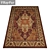 Luxury Texture Rug Set 3D model small image 2