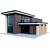 Modern Tech House 3D model small image 1