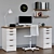 Ikea Office Haven: Stylish & Functional 3D model small image 1