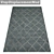 Luxury Textured Carpet Set 3D model small image 3