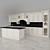 Modern Kitchen Room Design 3D model small image 1