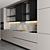 Modern Kitchen Design with Easy Editing - 3ds Max & Corona/Vray 3D model small image 2