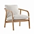 Scandi Frame Laurel Chair 3D model small image 4