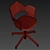 Fjallberget Chair Set 06 3D model small image 3